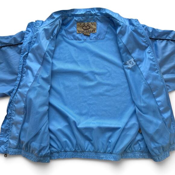 Vintage University North Carolina Tarheels Windbreaker Zip Jacket UNC NCAA XL - Picture 4 of 16